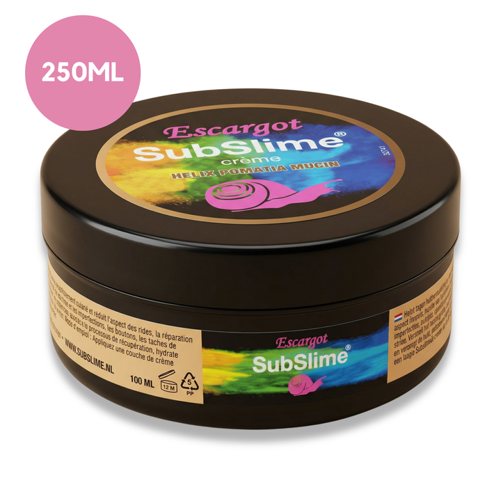 Escargot “Blue Label” (Dagcrème) SubSlime Slakkencrème – 250ml