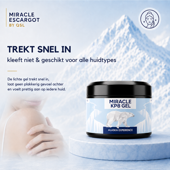 Miracle KP8 spier & gewrichtsgel – 250ml - 2+1 Gratis