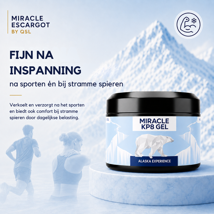 Miracle KP8 spier & gewrichtsgel – 250ml - 2+1 Gratis