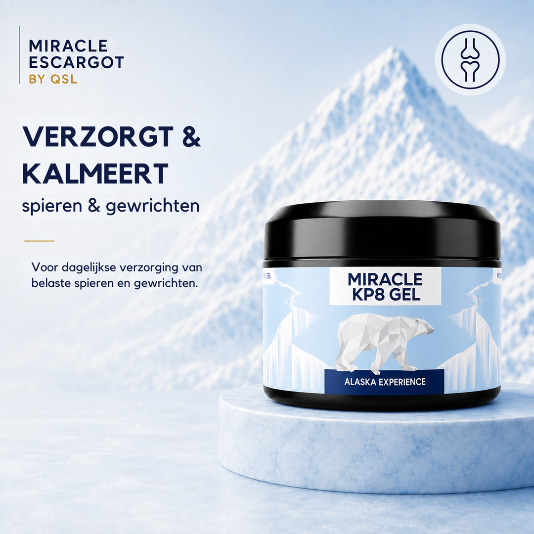Miracle KP8 spier & gewrichtsgel – 250ml - 2+1 Gratis