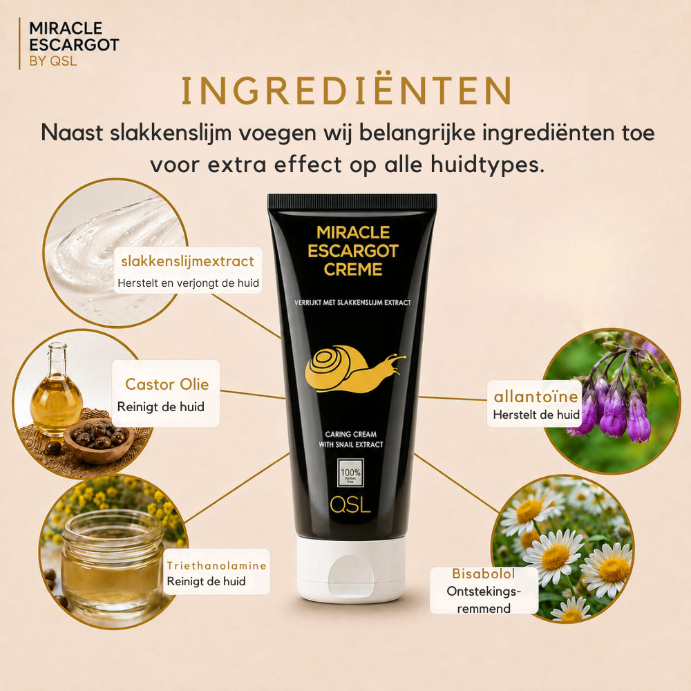 Combideal: 2× Escargot Gel 250 ml + 2× Escargot Crème 200 ml + 2× KP8 Gel 250 ml